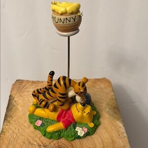 Vintage Winnie The Pooh and Tigger Photo Holder